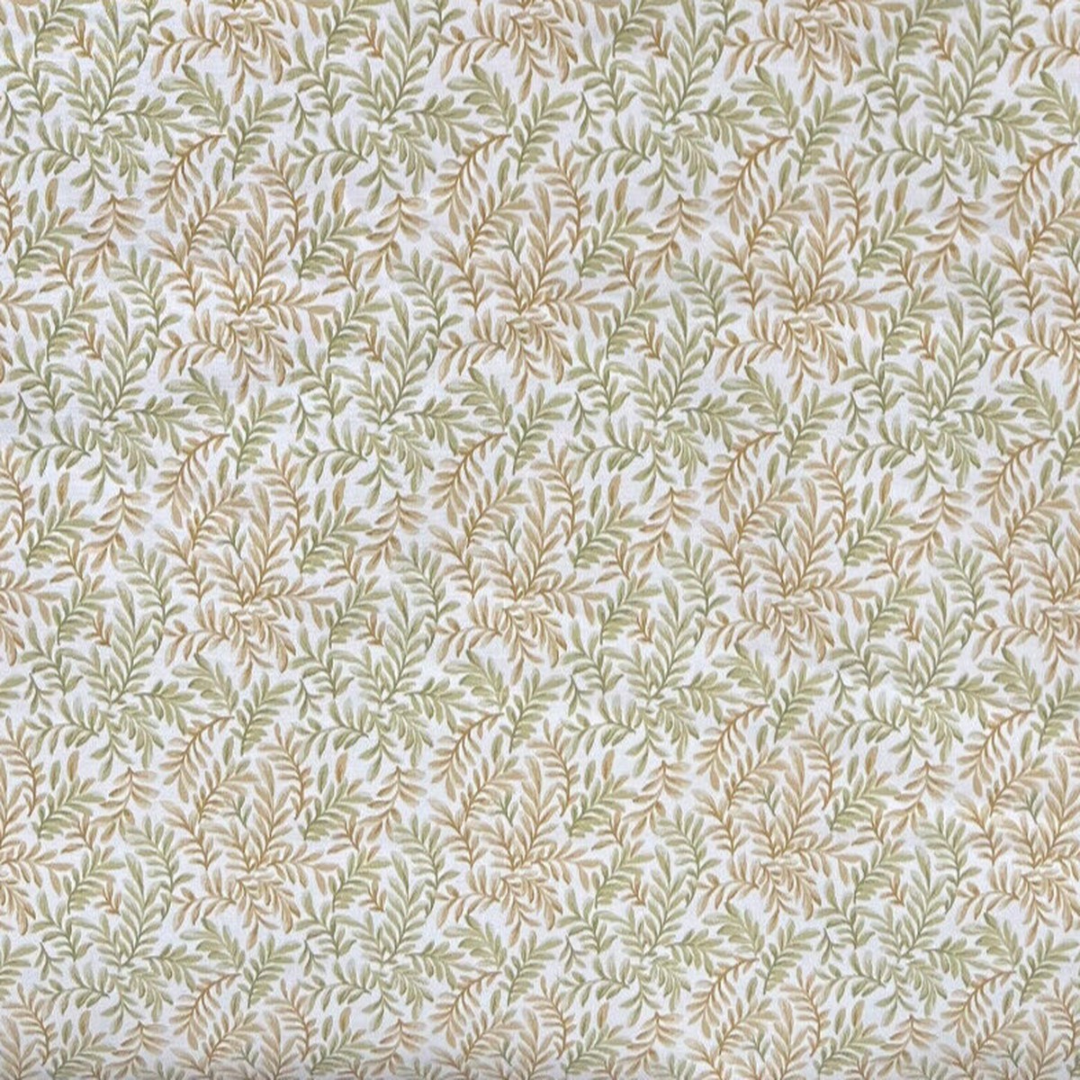 1.7 Metres iLiv Leaf Vine Moss 100% Cotton Fabric Cushion Curtain Upholstery