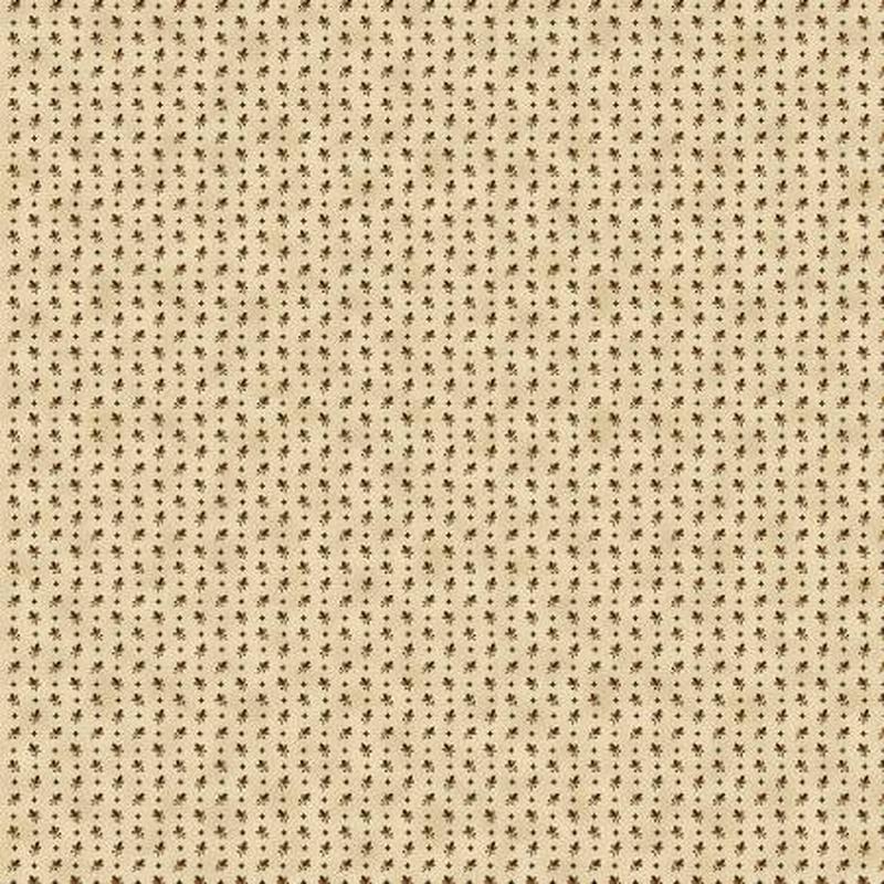 Cotton Thimble Minitures Tan Tossed Buds R171490D-TAN
