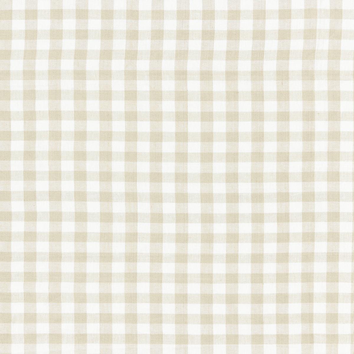 Swedish Linen Check - Flax by Scalamandre Fabric