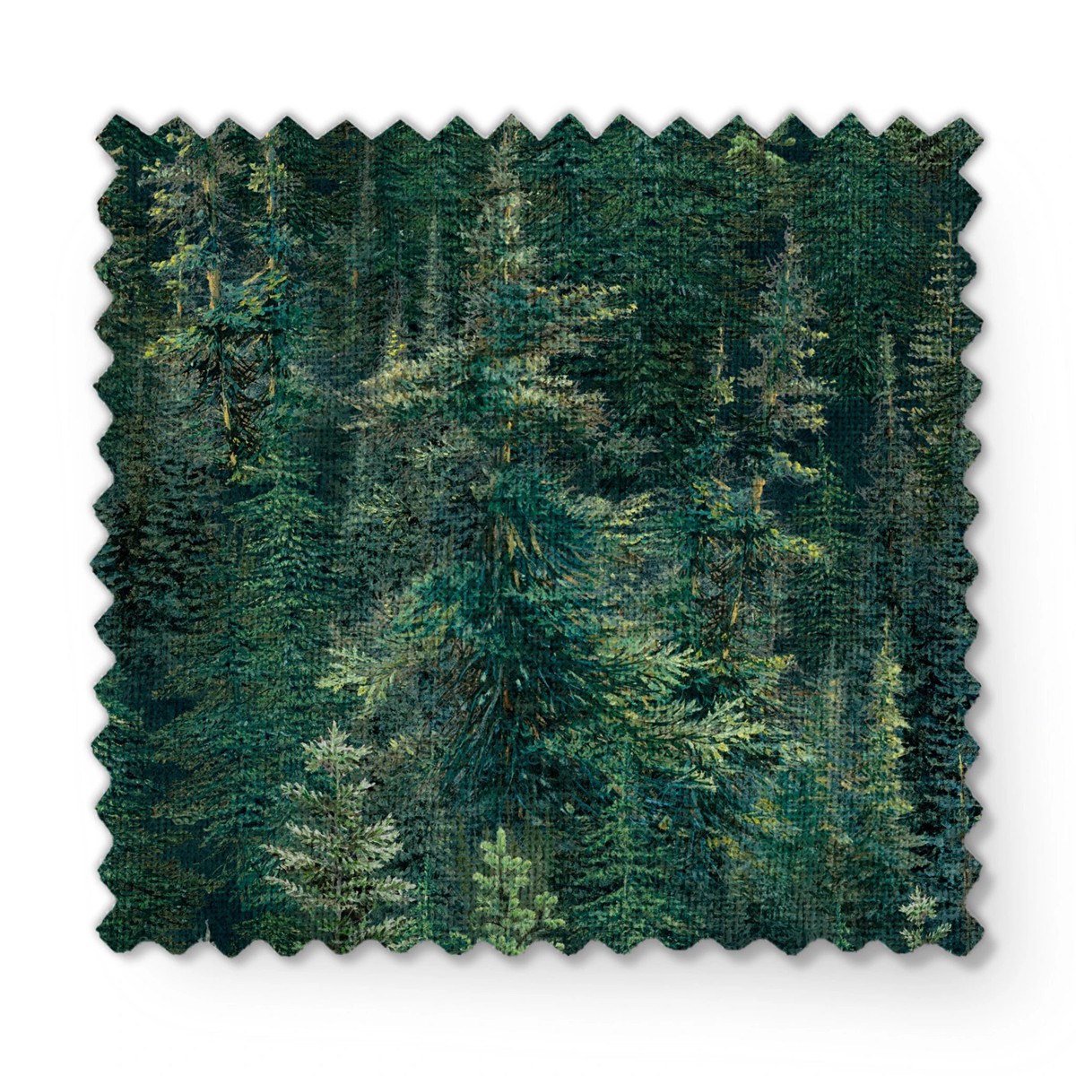 Wild Wings Lookout Peak Pine Trees Fabric