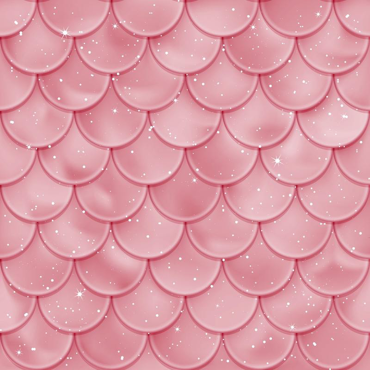 Mermaid Scales Pattern 25 Quilting Cotton Fabric