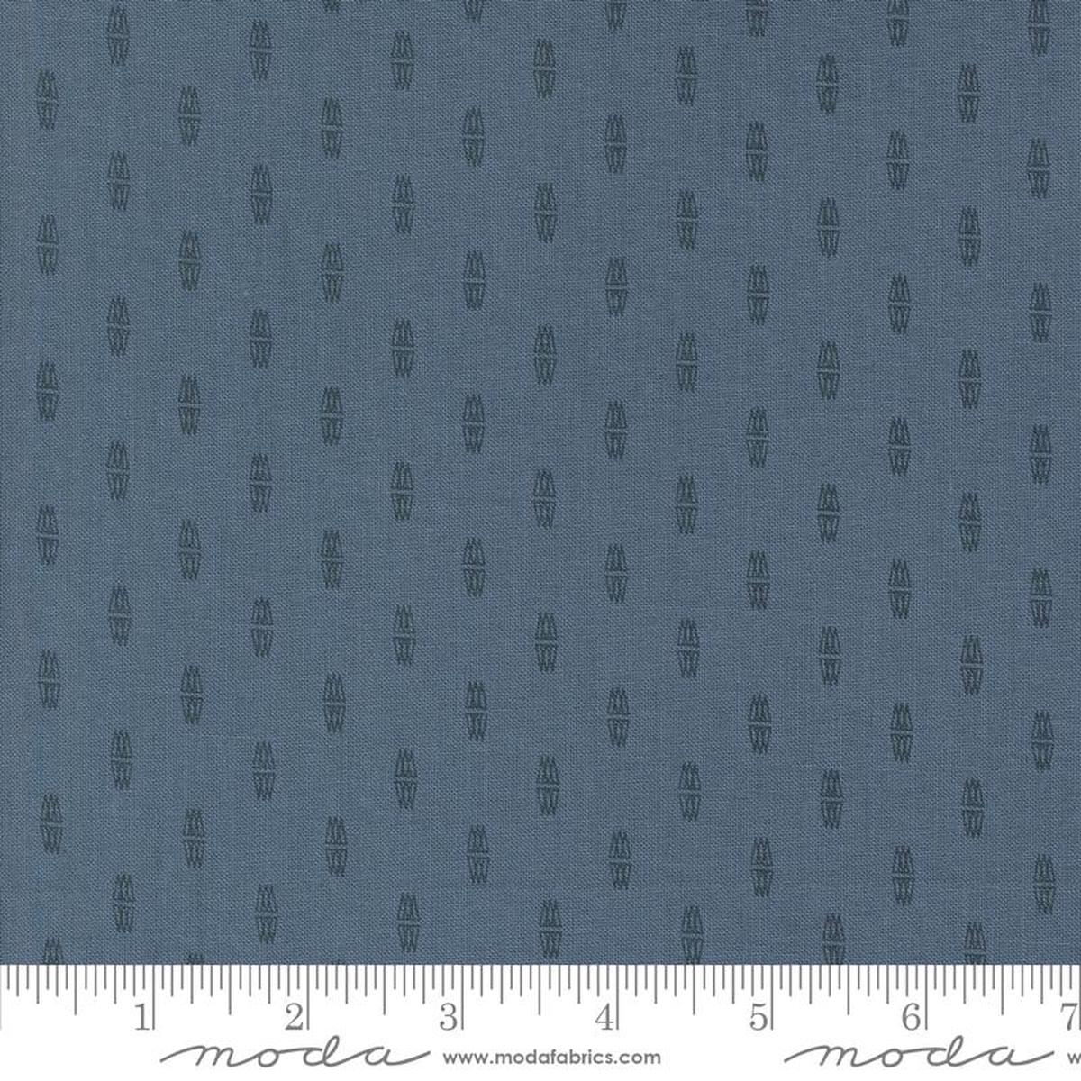 Printed Cotton Poplin - Rainier - Bug - Nantucket