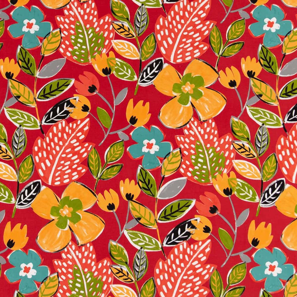 Charlotte - D2746 - Poppy - Fabric by the Yard - Poppy