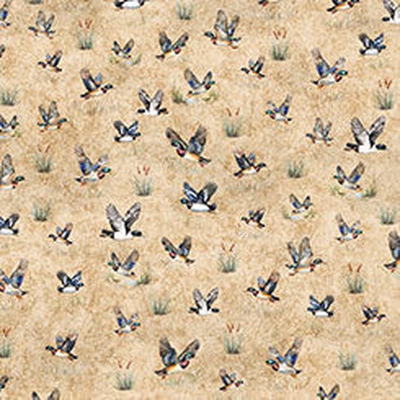 Forest Field & Stream - Ducks -Tan