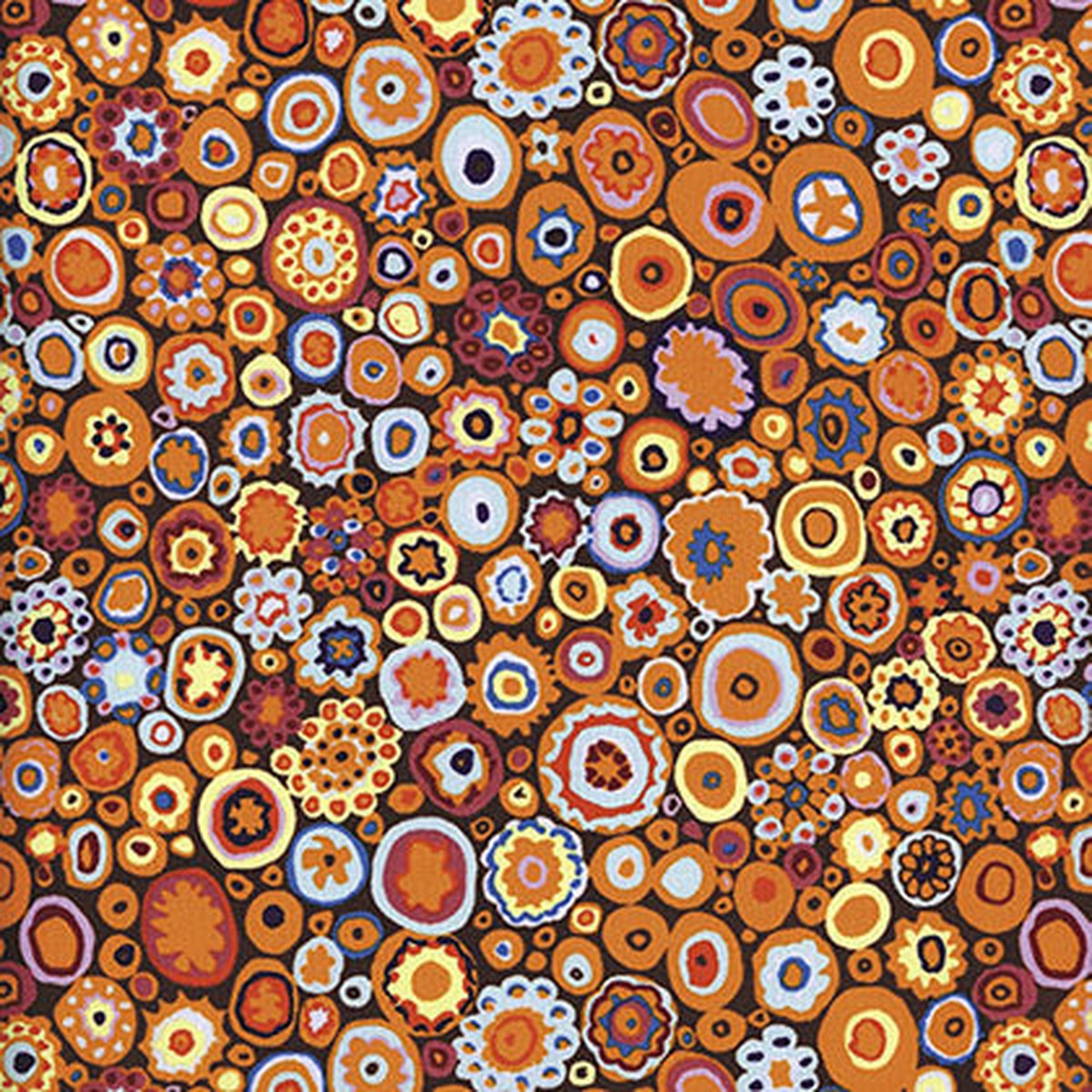 Free Spirit Kaffe Fassett GP20 Pumpkin Paperweight By The Yard