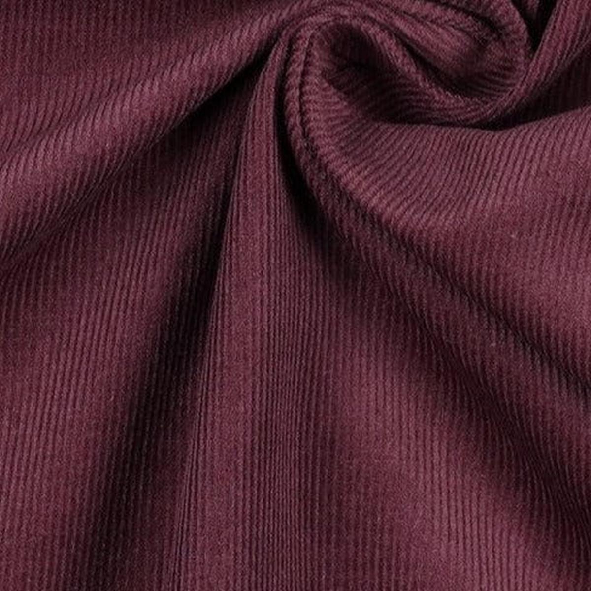Fine Cotton Velvet - Eggplant 145 g/m