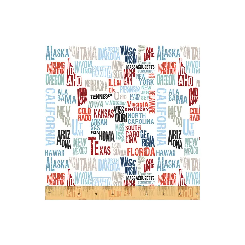 Across the USA Michael Mullan 52206-3 Cotton