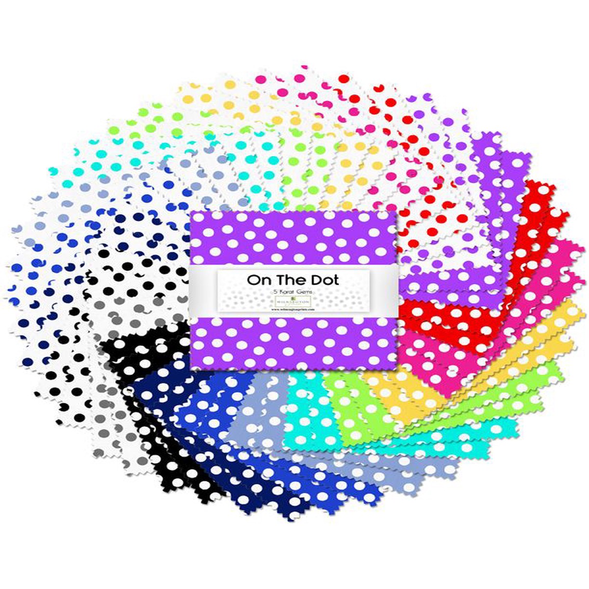 On the Dot 5" Squares