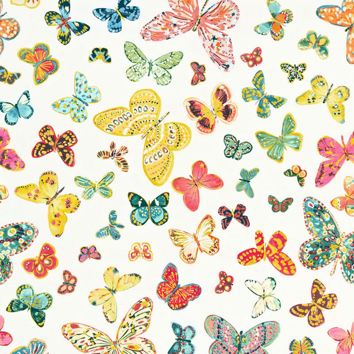 SCHUMACHER FLIGHT OF FANCY BUTTERFLY PRINTS PRINTS MULTI - 174900