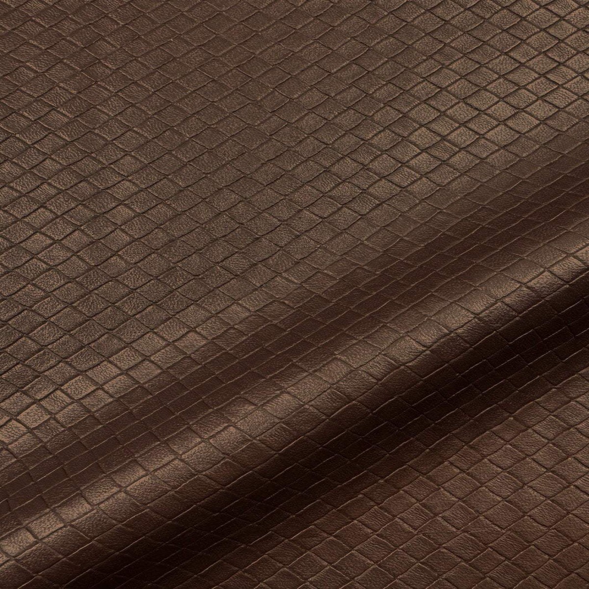 Bottega Faux Leather Chocolate