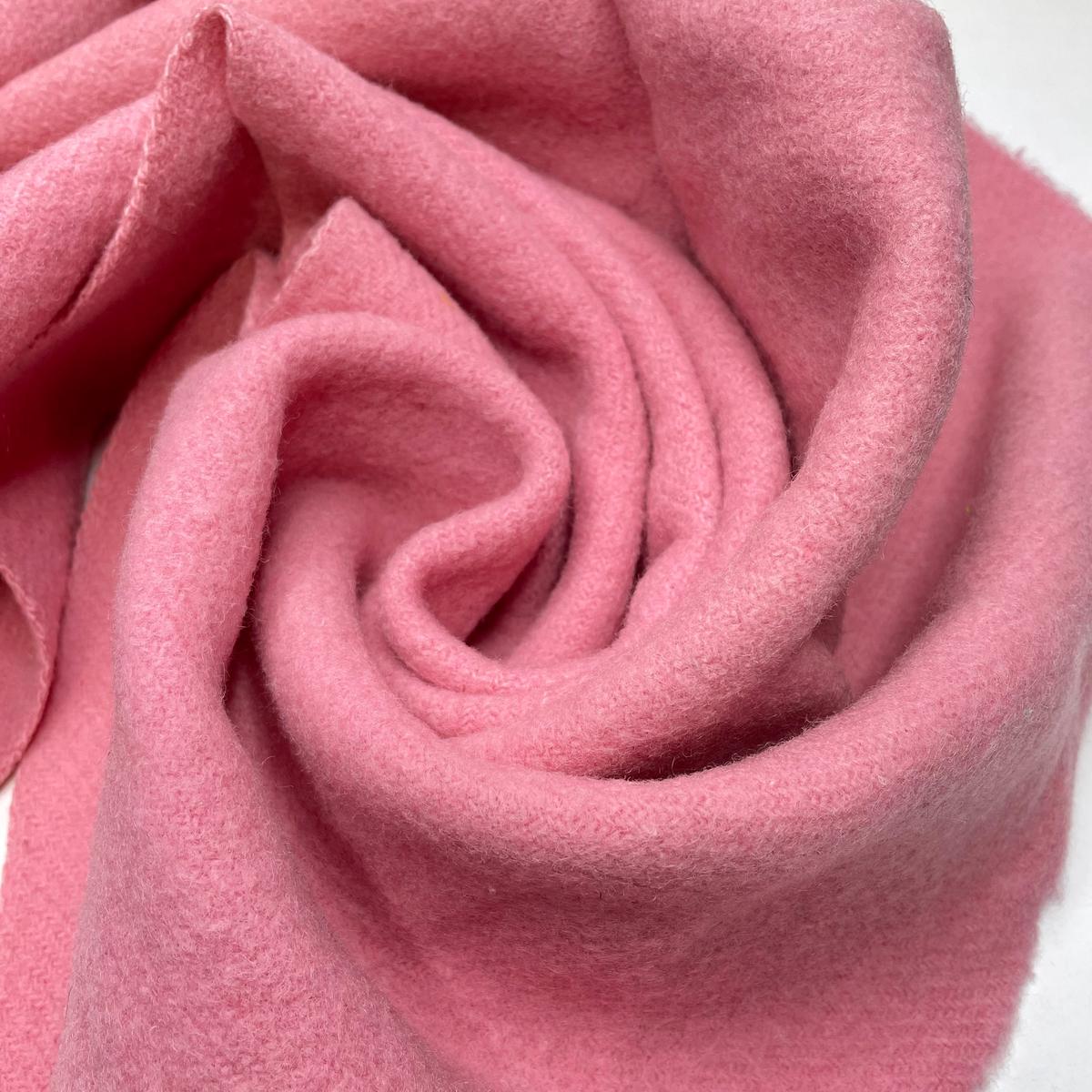 Rev-ing With No AC - Brushed Basket Weave Wool Woven - Pink - 1.5M Bundle