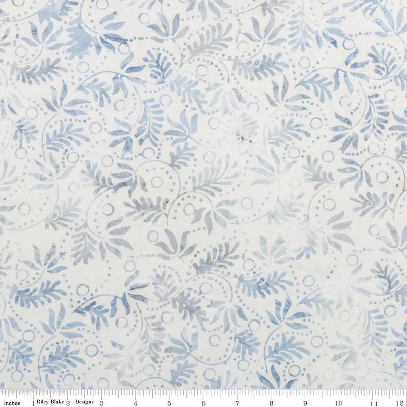 Fabric Riley Blake Mystic Skylight Silver Shores Expressions Batiks by the Quarter Yard BT23544-331