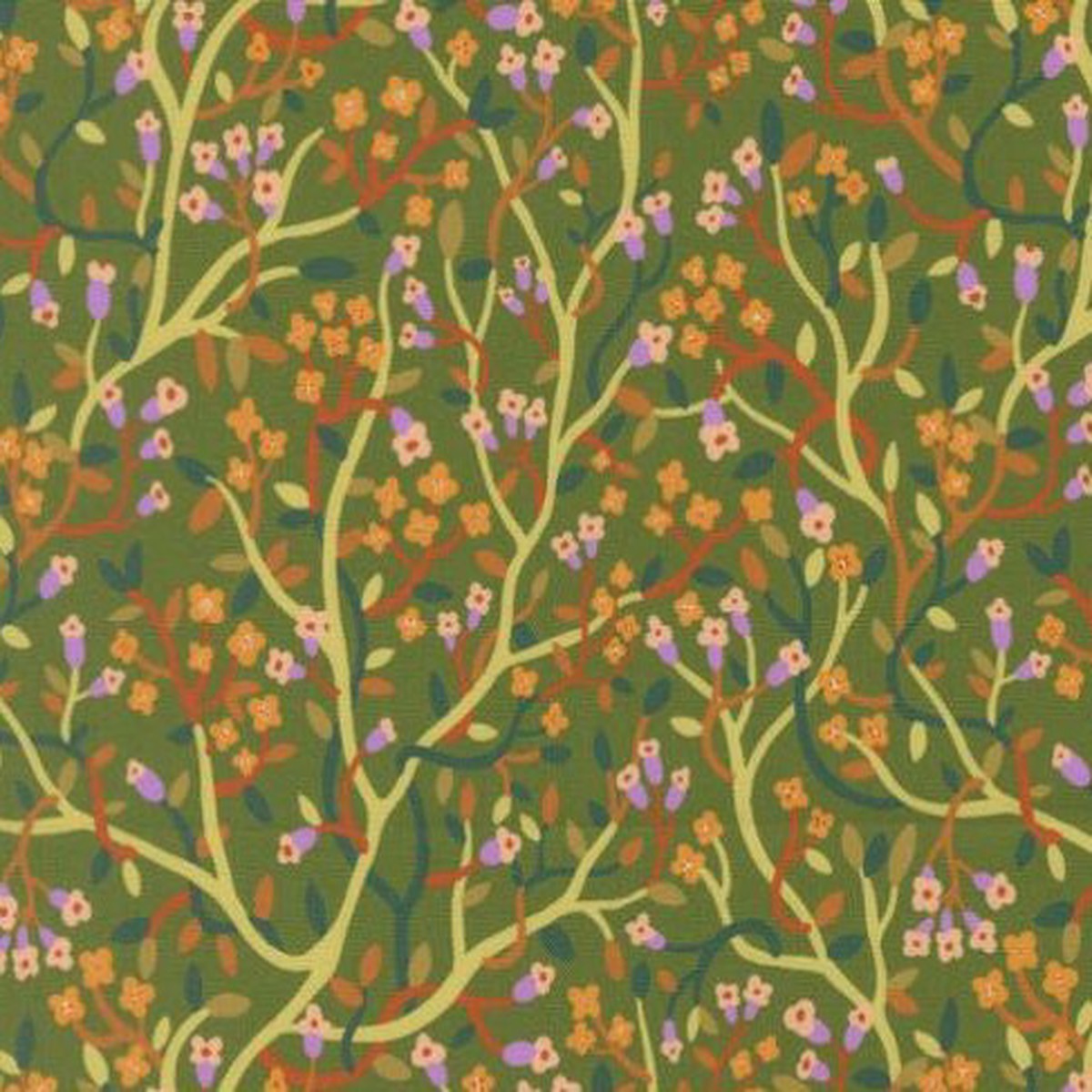 Floral Fondant - Leaf - 14133 18 - Moda