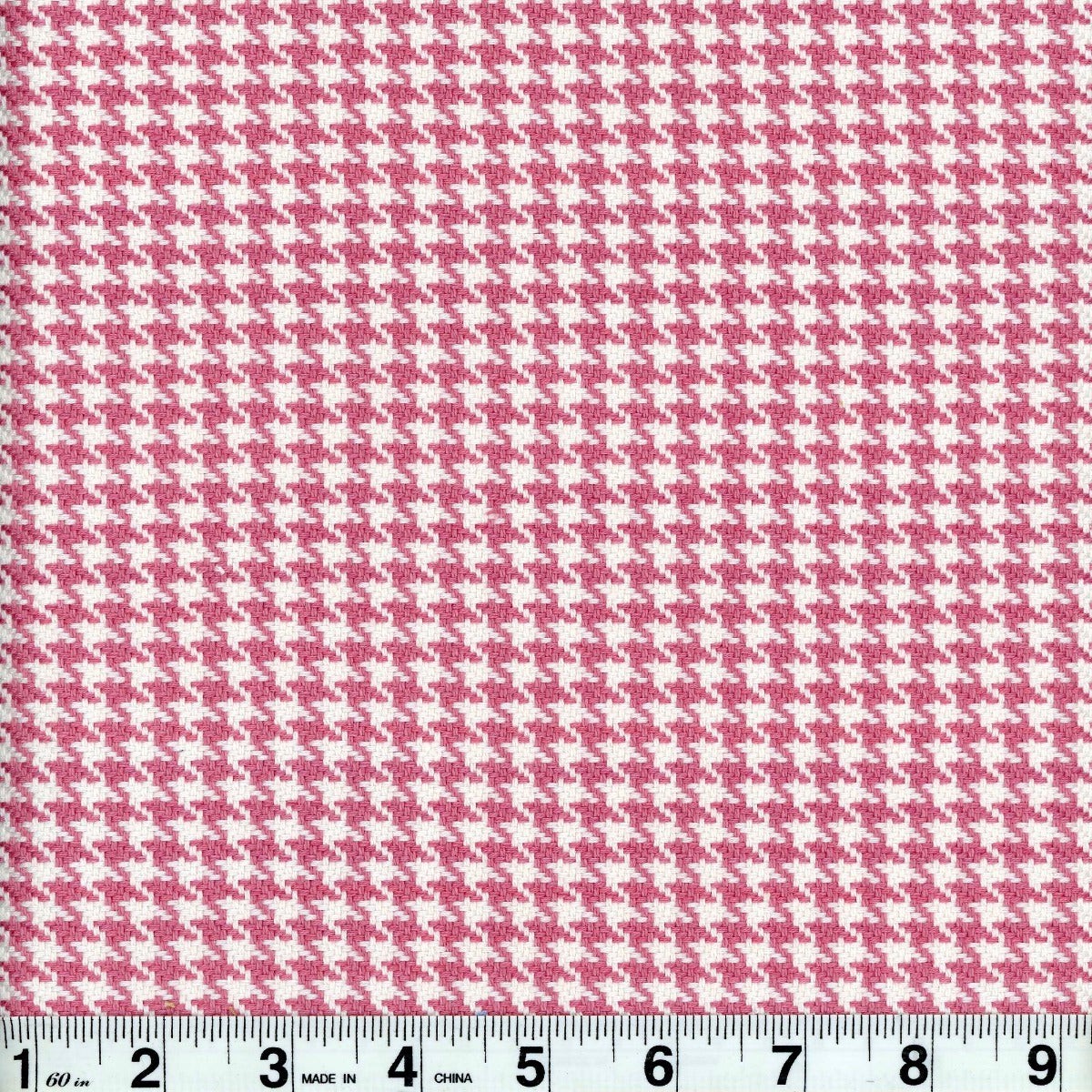 Houndstooth Blossom Fabric
