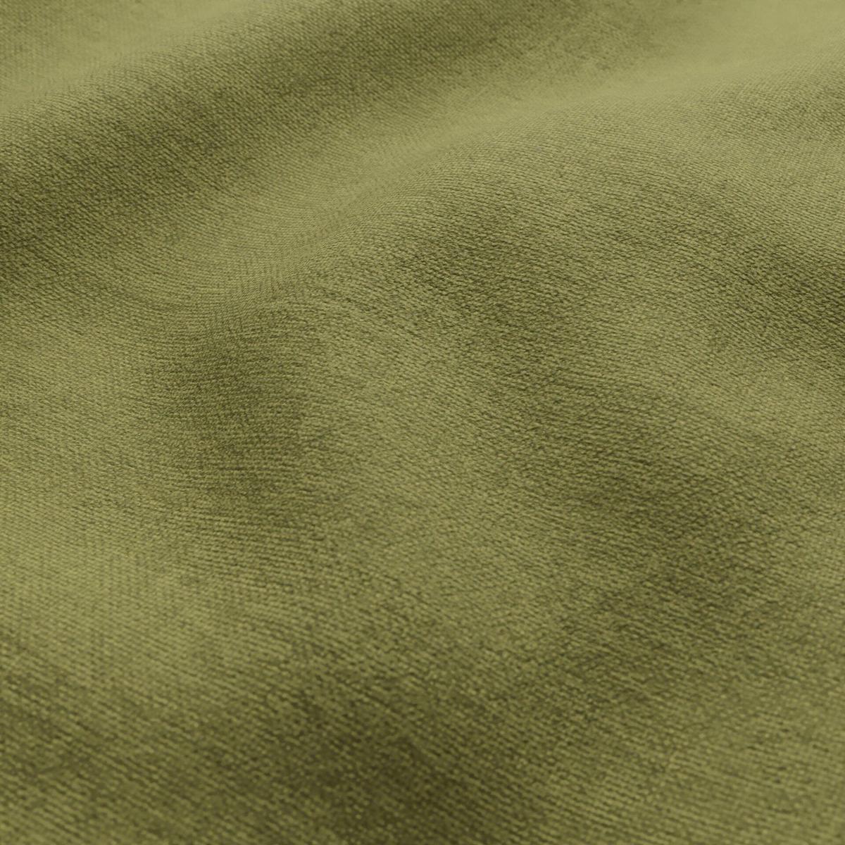 JF Fabrics FibreGuard DRAKE 74 Fabric Basketweave, Plain Green Chenille, Woven - 9505674 J9511