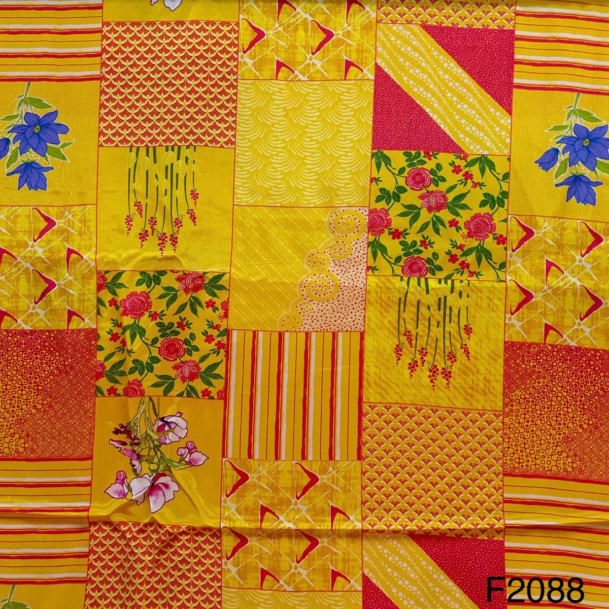 Printed Crepe Fabric-F2088