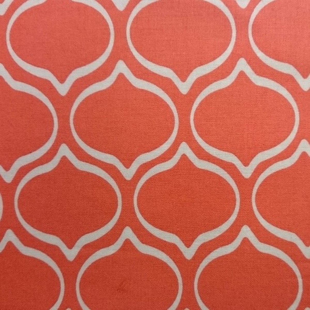 Salmon Ornate Pattern - 100% Cotton