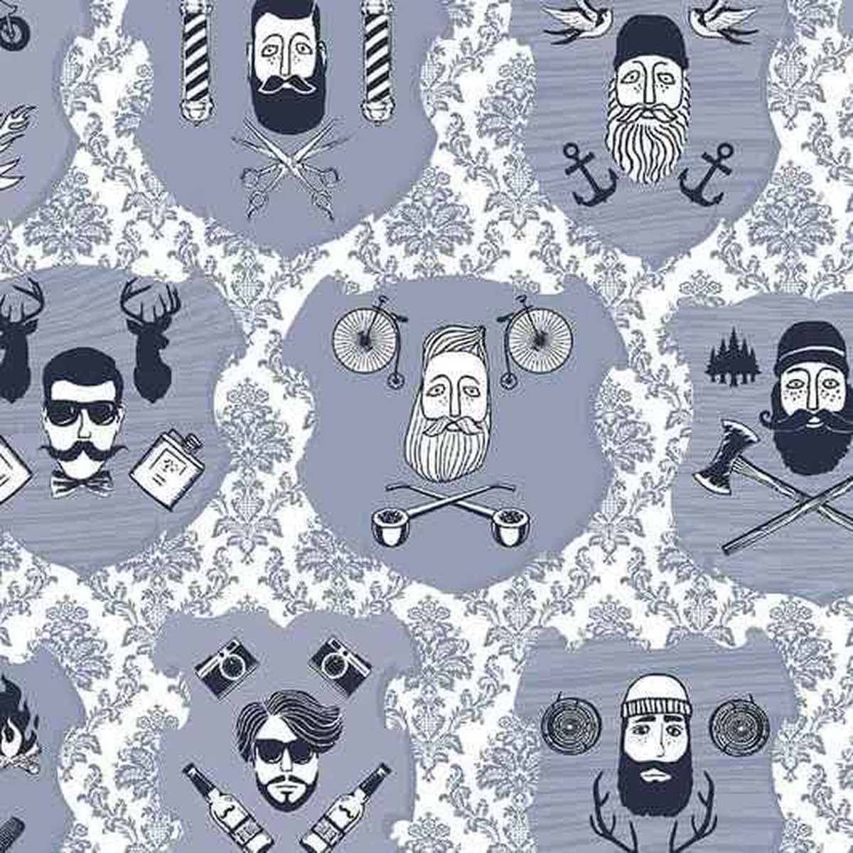 Timeless Treasure Prints| Stella White