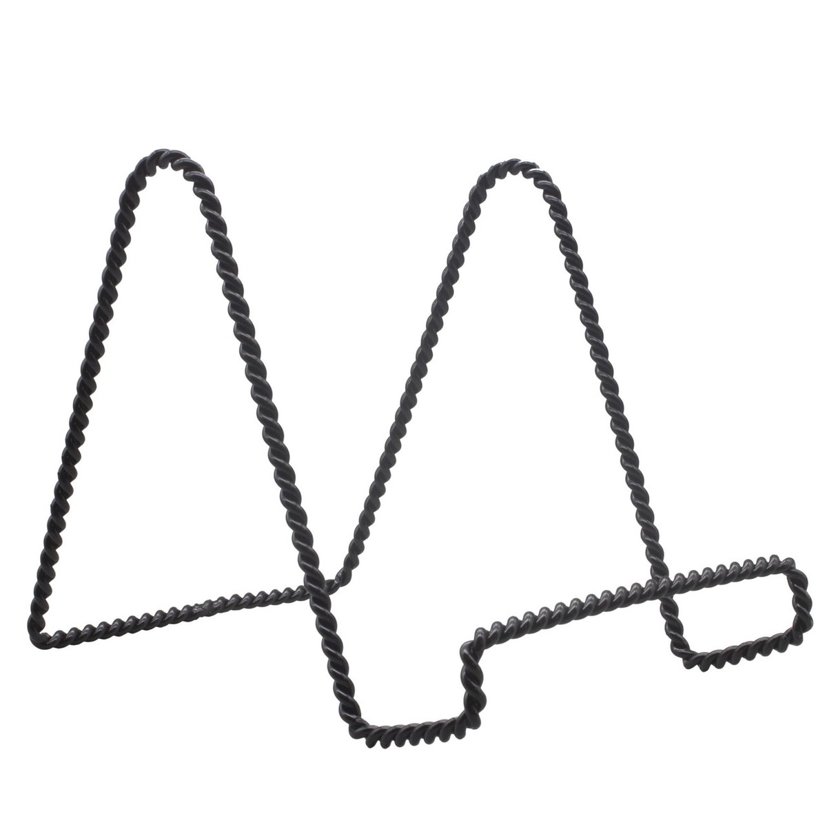 Tripar 6" Black Twisted Wire Display Stand