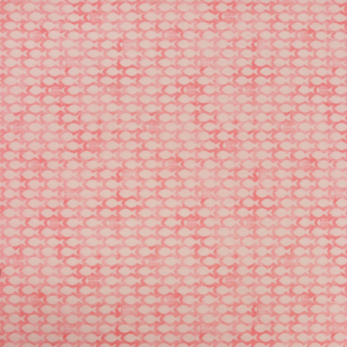 Cozy Cats Fabric Collection - Fish & Bones Pink