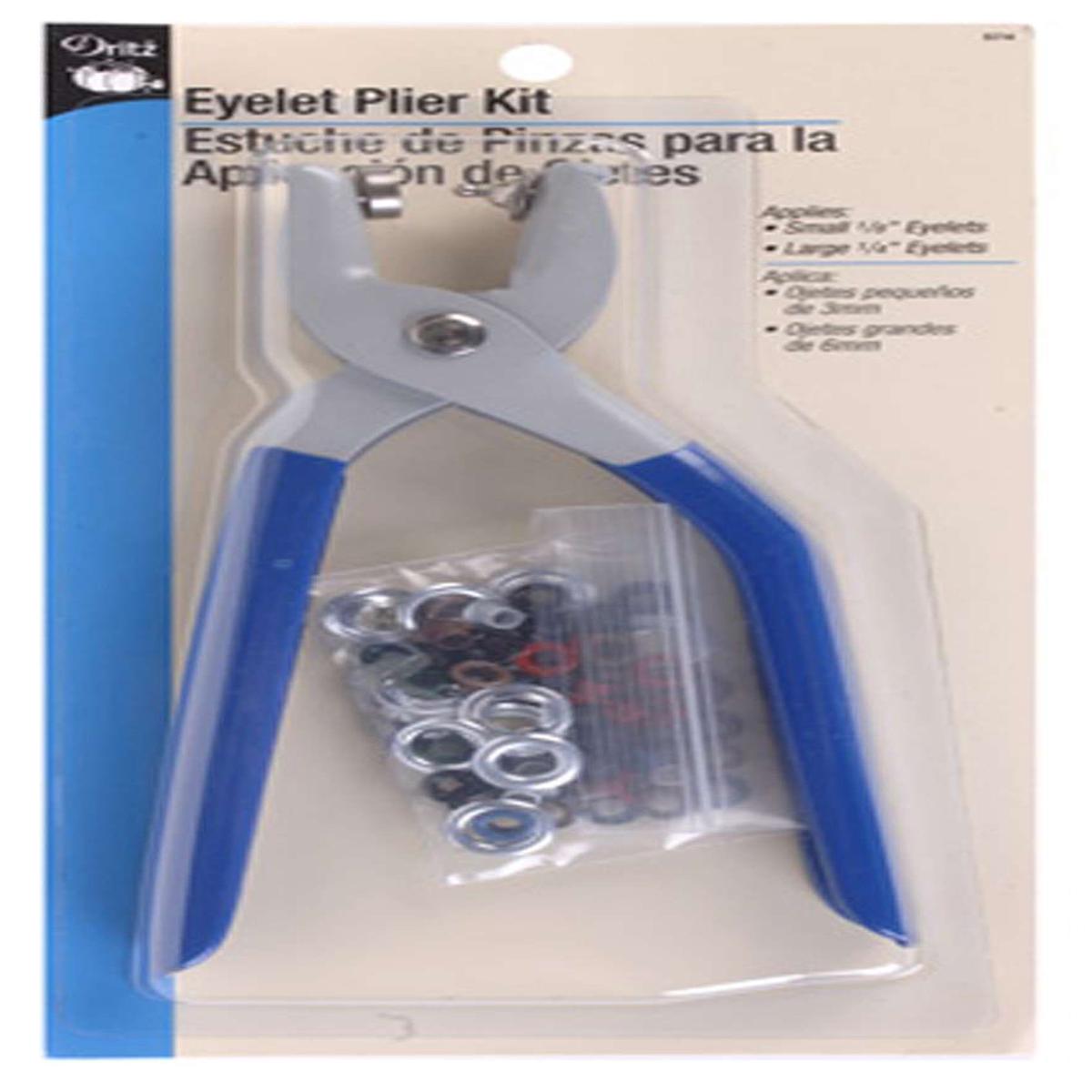 Eyelet Plier Kit with Eyelets 1/8in