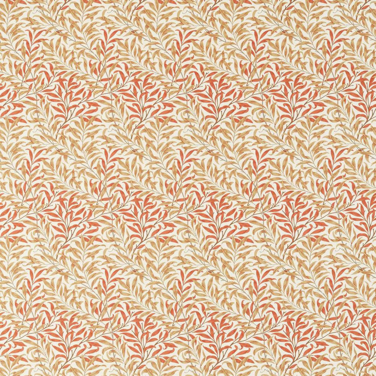 Willow Boughs Simply Morris RussetOchre Fabric by Morris 038 Co