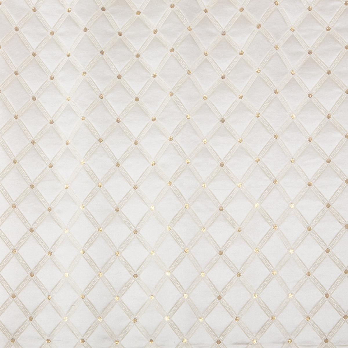 Reale Diamond - Silk Cream by Scalamandre Fabric