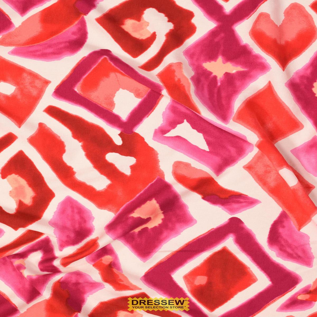 Santa Barbara Diamond Ivory / Fuchsia
