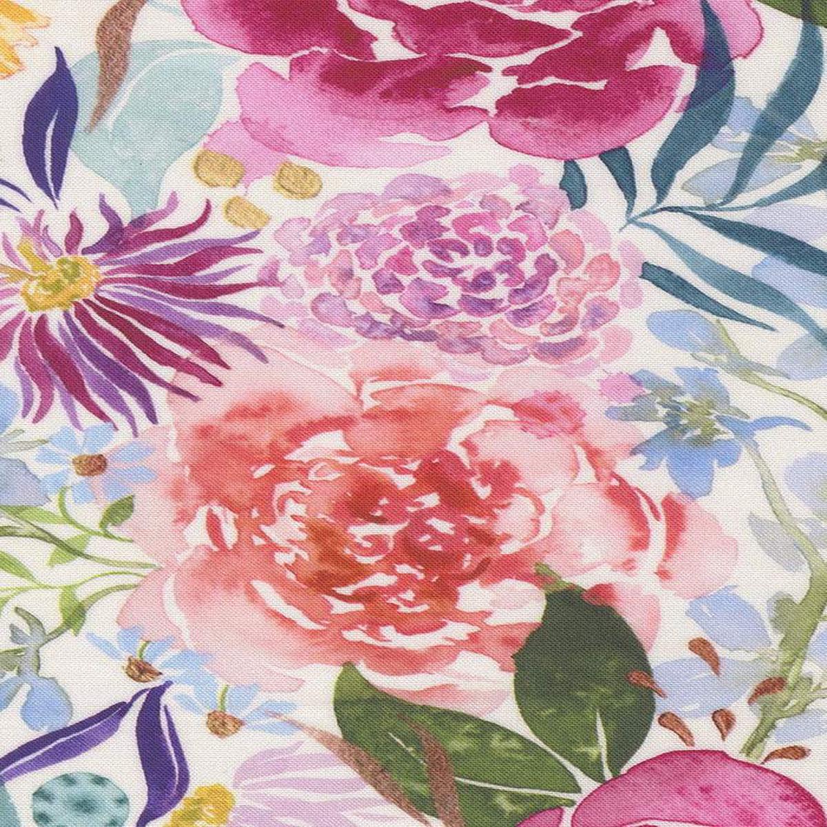 Soulstice Wideback Sateen Midsummer Bloom By Create Joy Project For Moda Cloud