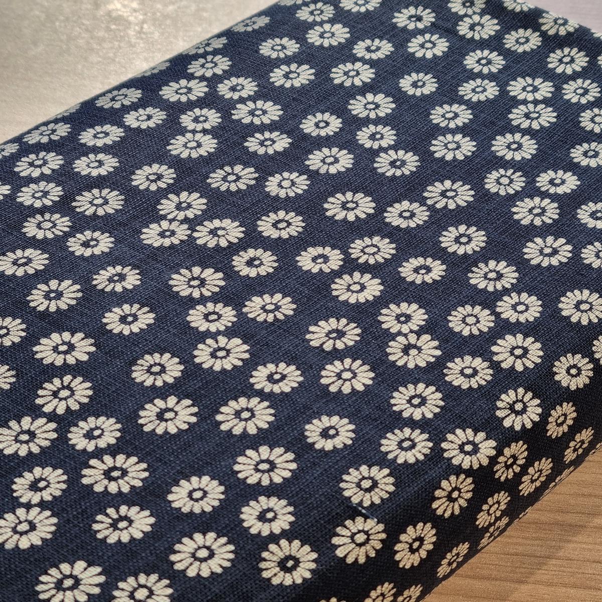 100% cotton hinagiku indigo fabric (price for 10cm)