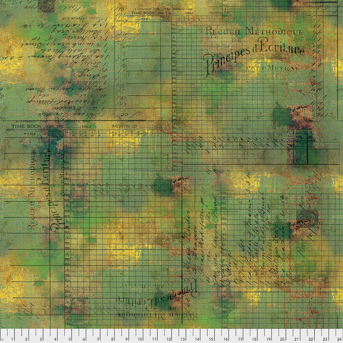 Moss Principal Methods Abandoned 4445 Cotton Fabric Per Yard
