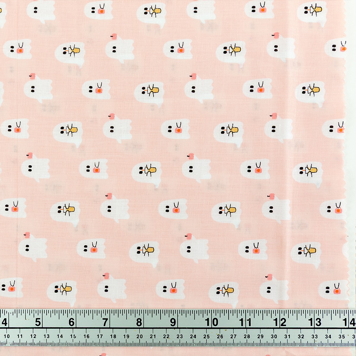 Print Craft & Quilting Fabric, Iced Coffee Ghosts- Width 110cm