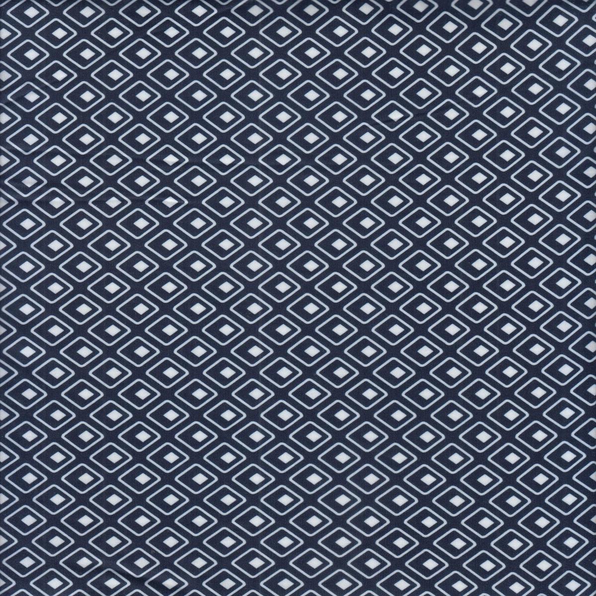 Brushed DTY Abstract Floral Digital Knit - KNT4520-MS11222 - NAVY