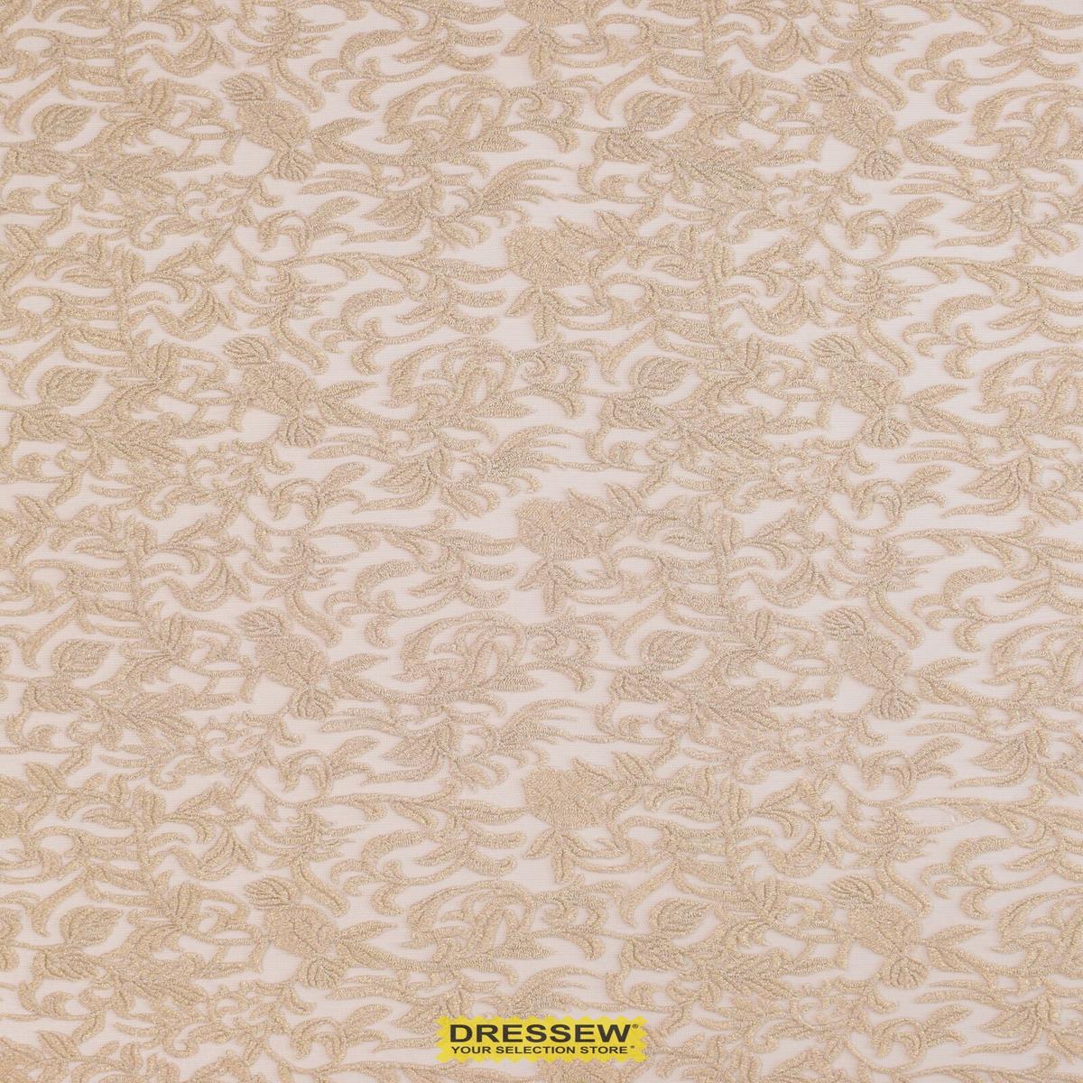 Regency Lace Light Gold