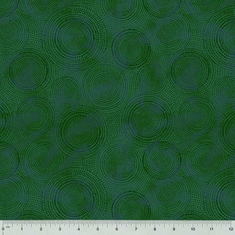 Radiance Quilt Fabric - Blender in Hunter Green - 53727-14