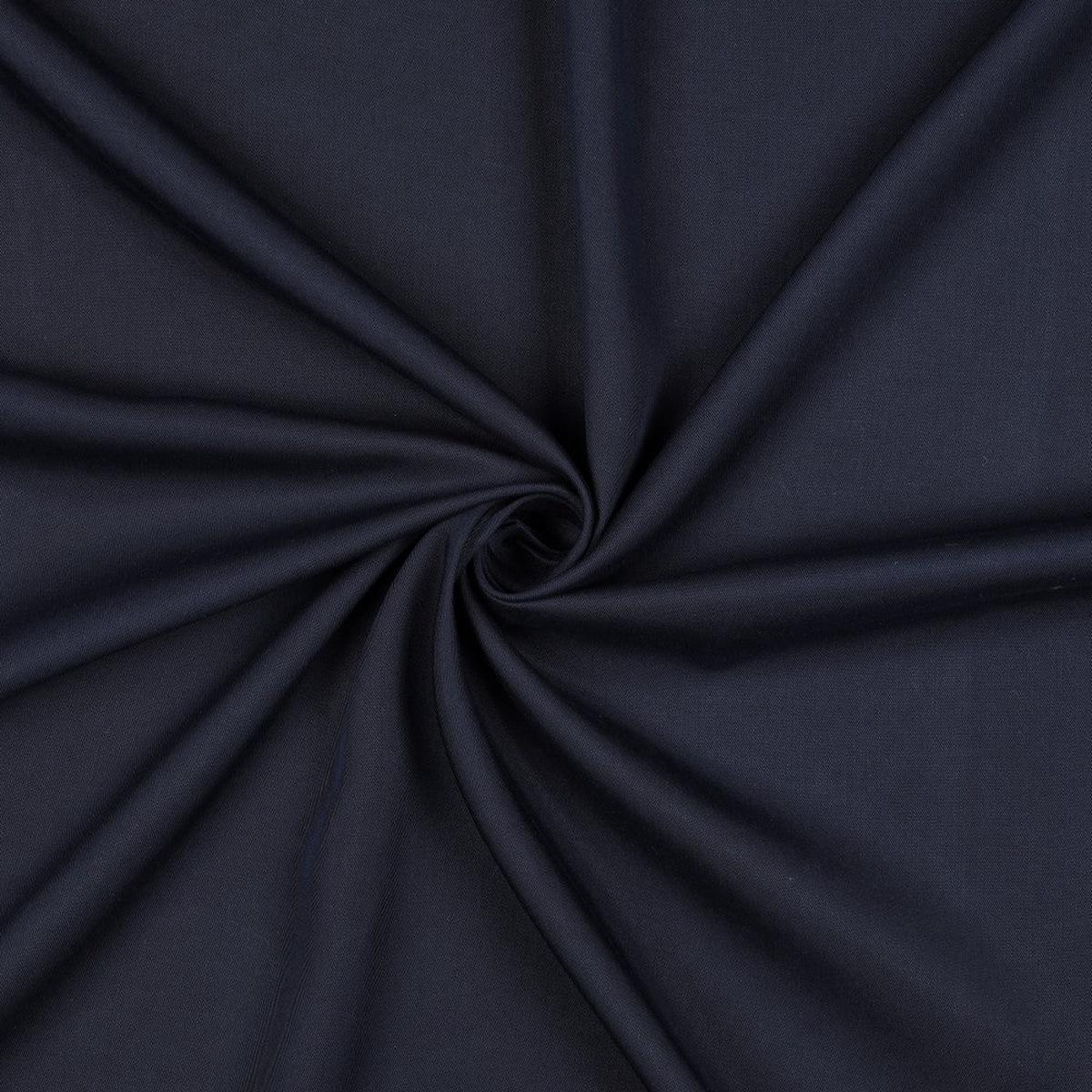 Tencel - Navy blue lyocell (price per 10cm)