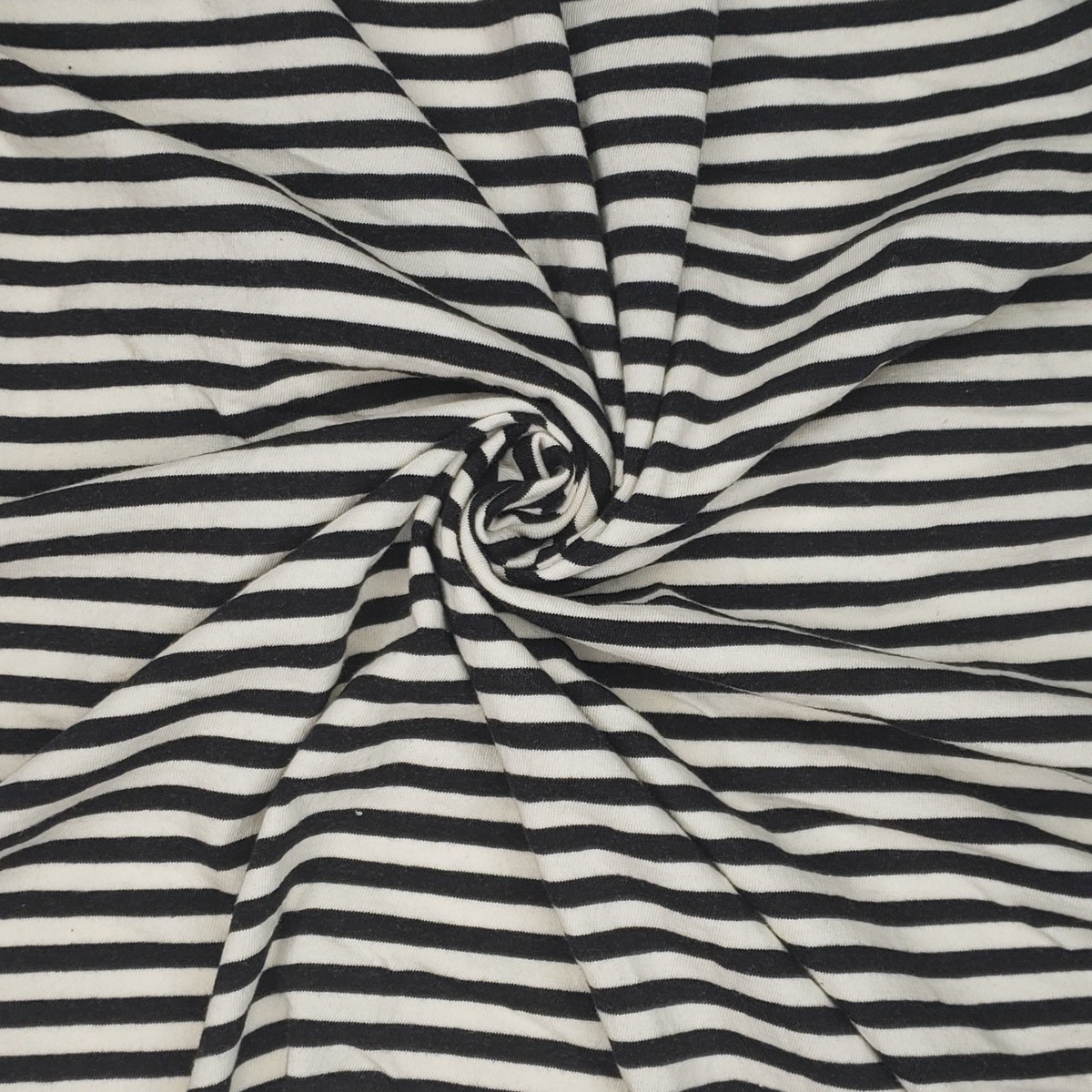 Beetlejuice Beetlejuice... - Rayon Blend Knit - Black/White Stripes - 0.9M Bundle