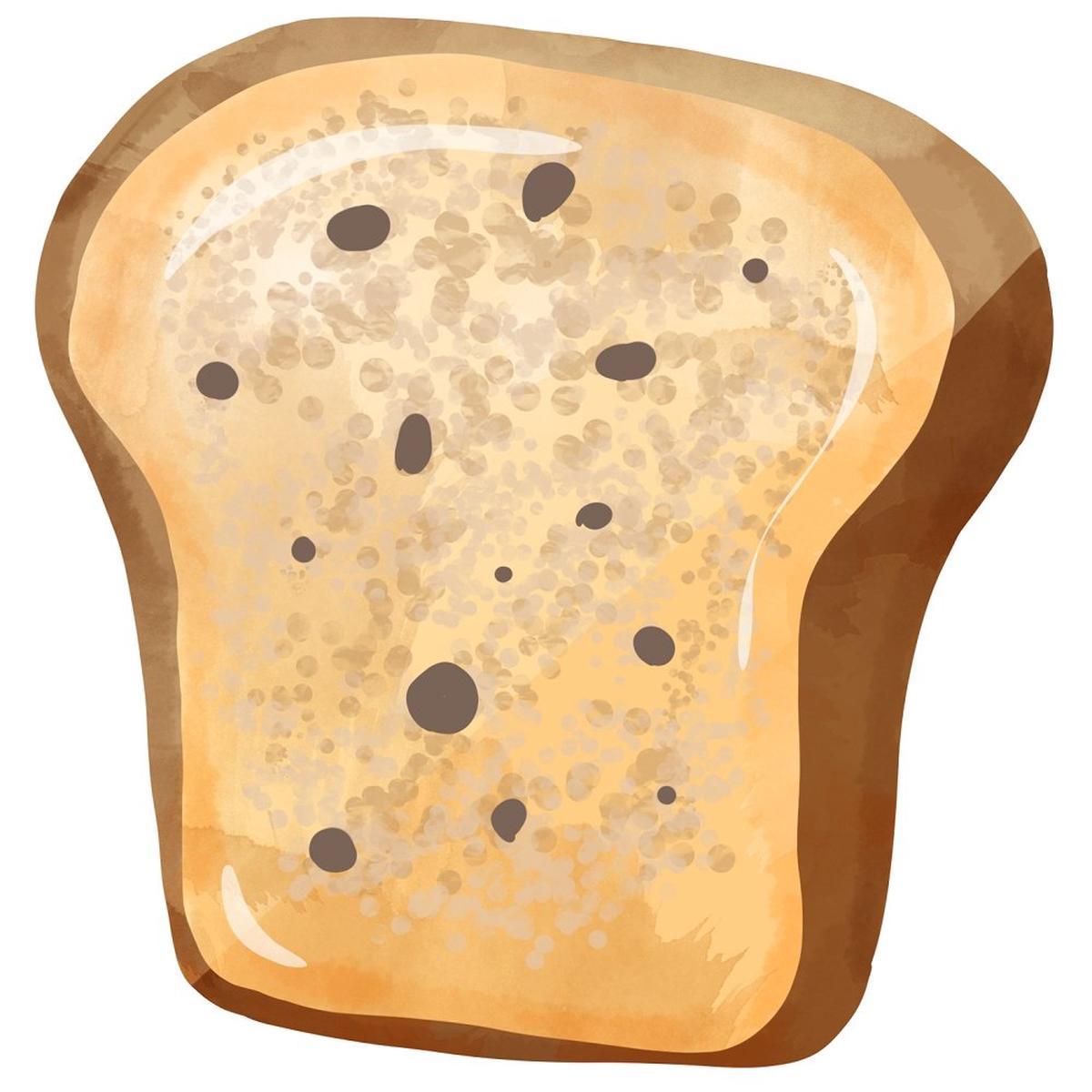 Beloved Bakery Bread #7 Fabric Panel