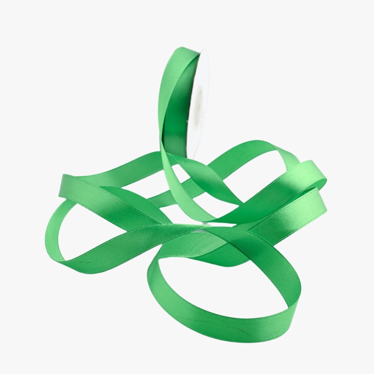 Satin Ribbon 10mm Emerald #23