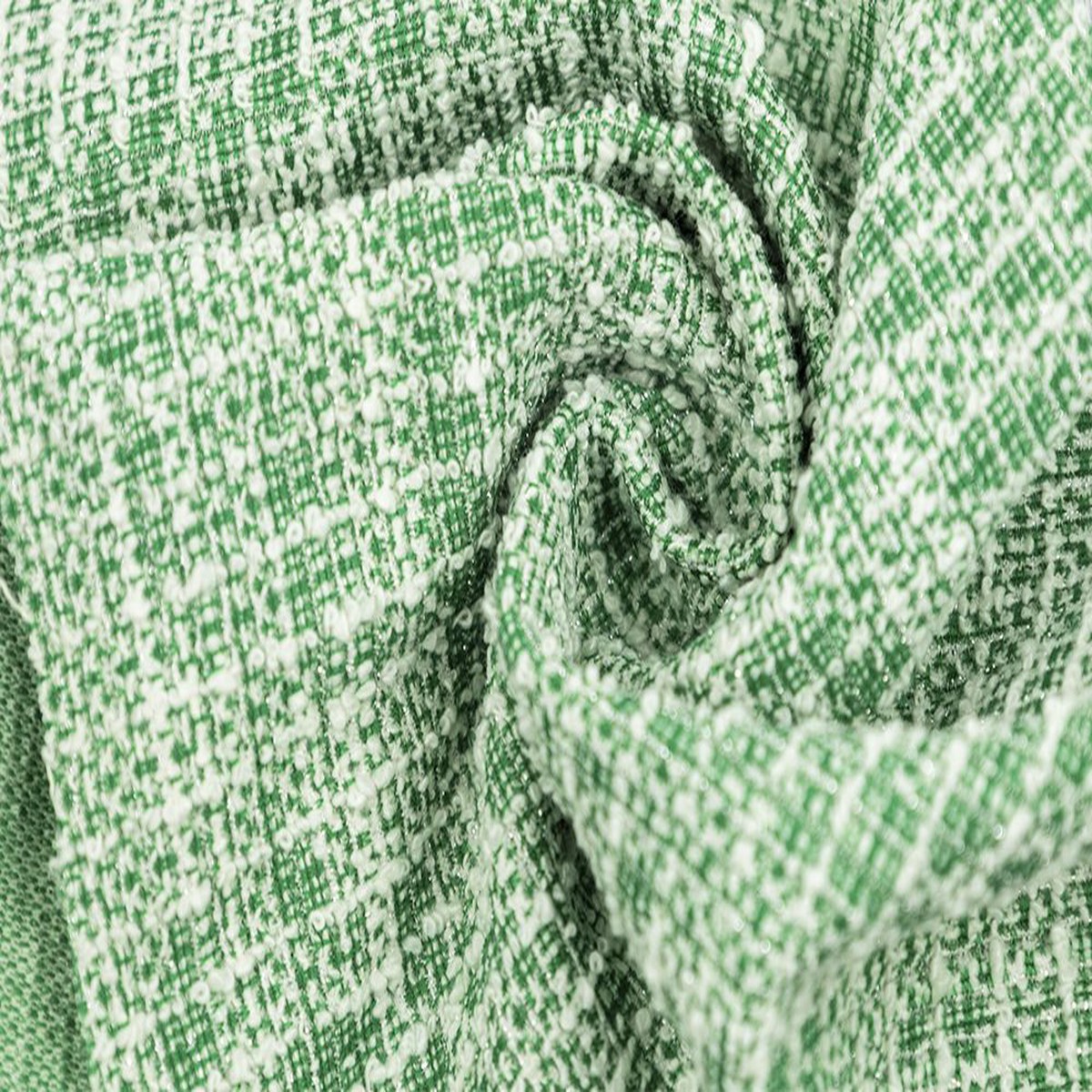 Stretch Tweed Knit int Boucl Fabric