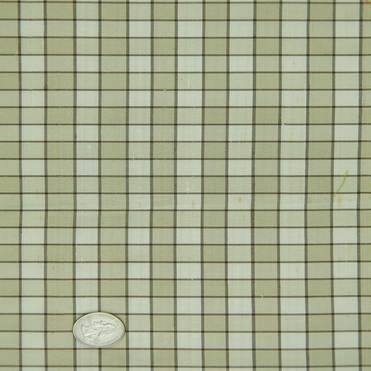 Beige 018 Silk Taffeta Plaids & Stripes