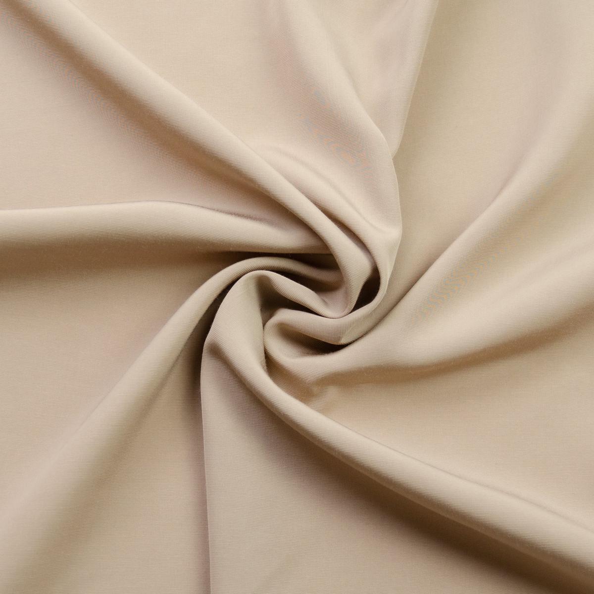 Remington Sepia Beige Polycotton Fabric