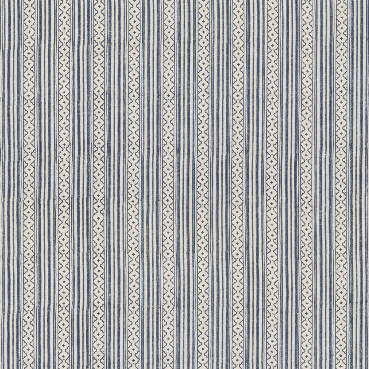 Ebury Stripe Blue Fabric