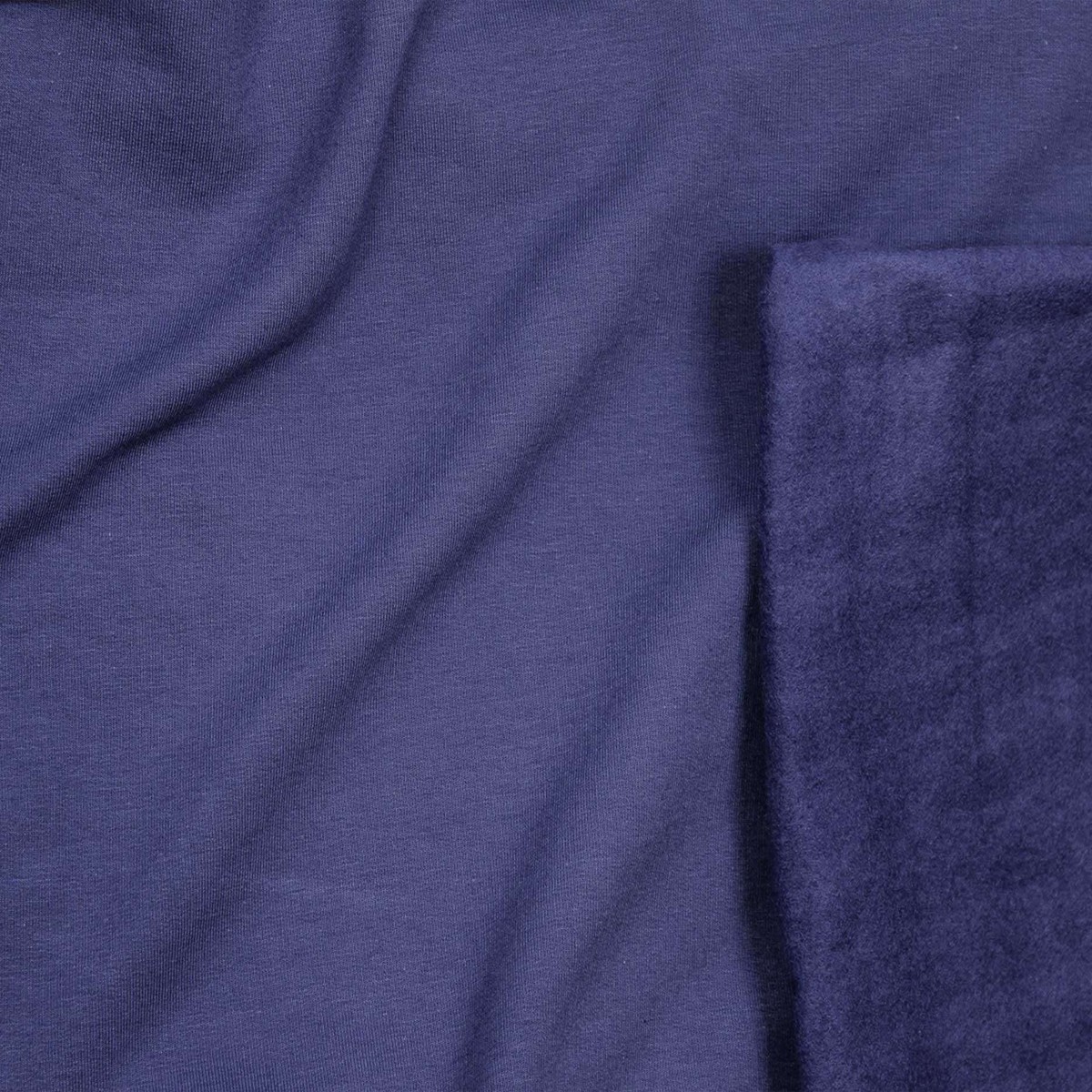 Fabric, Knit,Bamboo Dream Fleece/Sweat, Blue Dusk, 41834-124