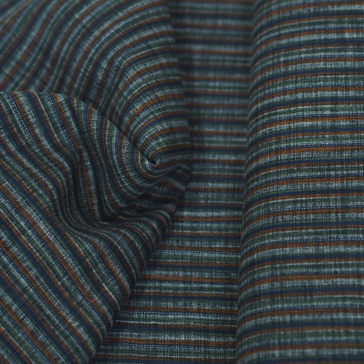 Japanese Cotton Print - Nara Homespun - Green