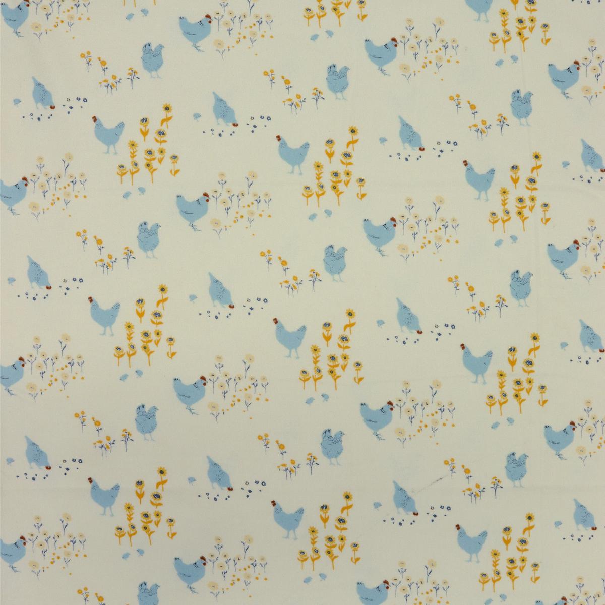 Potager Fabric Collection - Hens and Chicks in Flannel