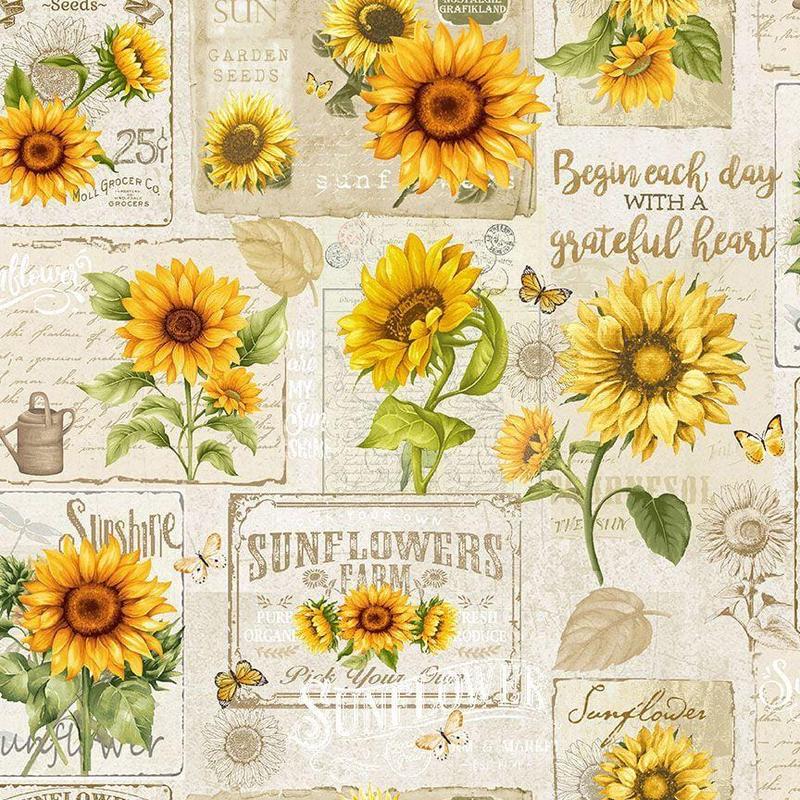 Sunflower Farm - Sunflower Collage