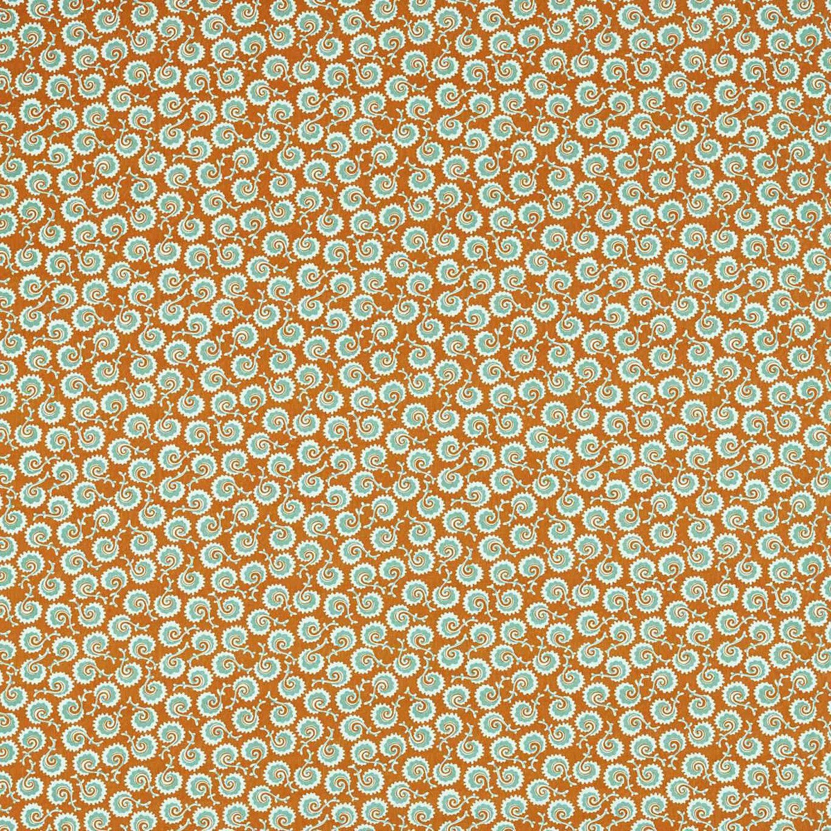 Fern Frond Pinetum Prints Rowan Berry Fabric by Sanderson