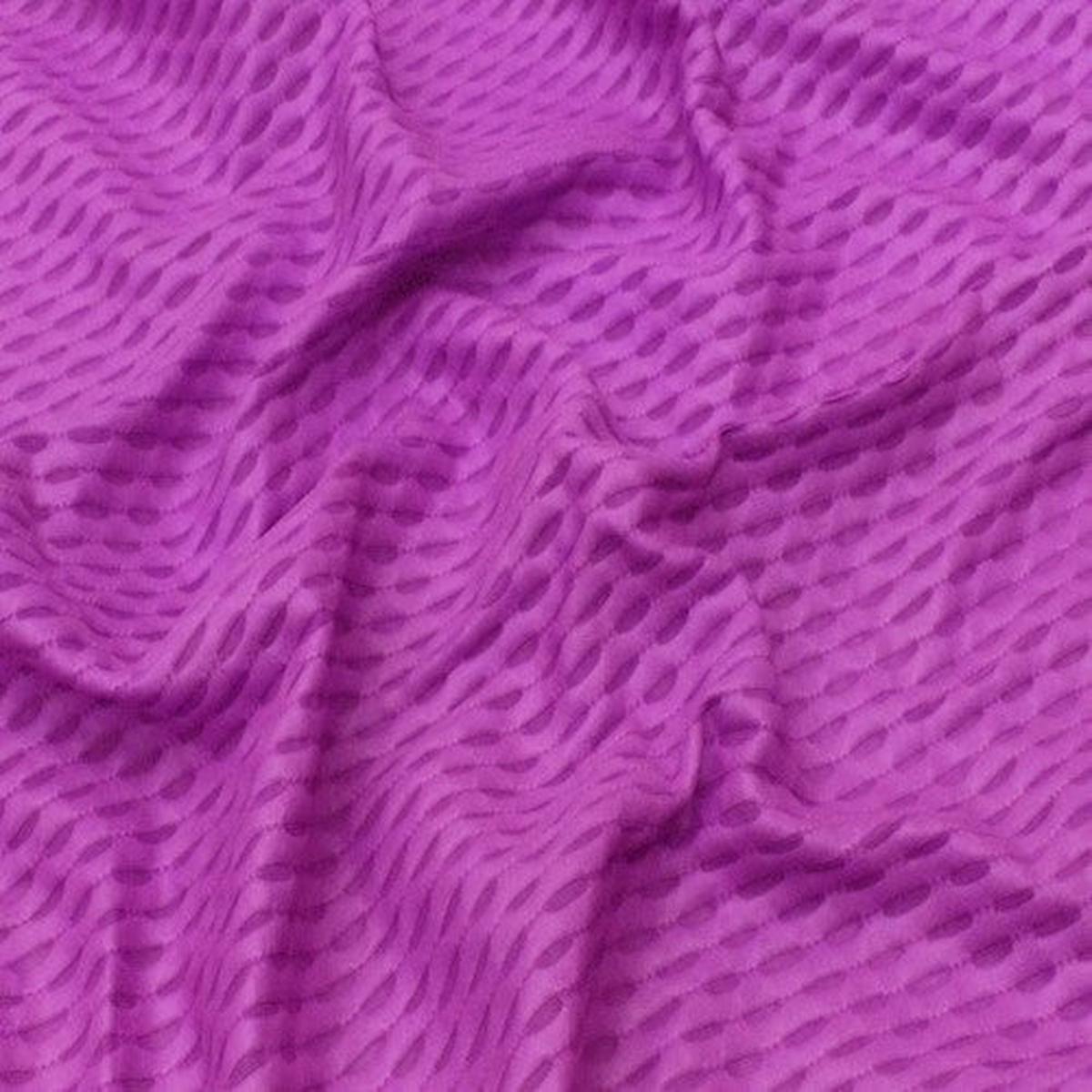 4 YD PC-Bright Purple Famous Make Stretch Yoga Activewear Fabric