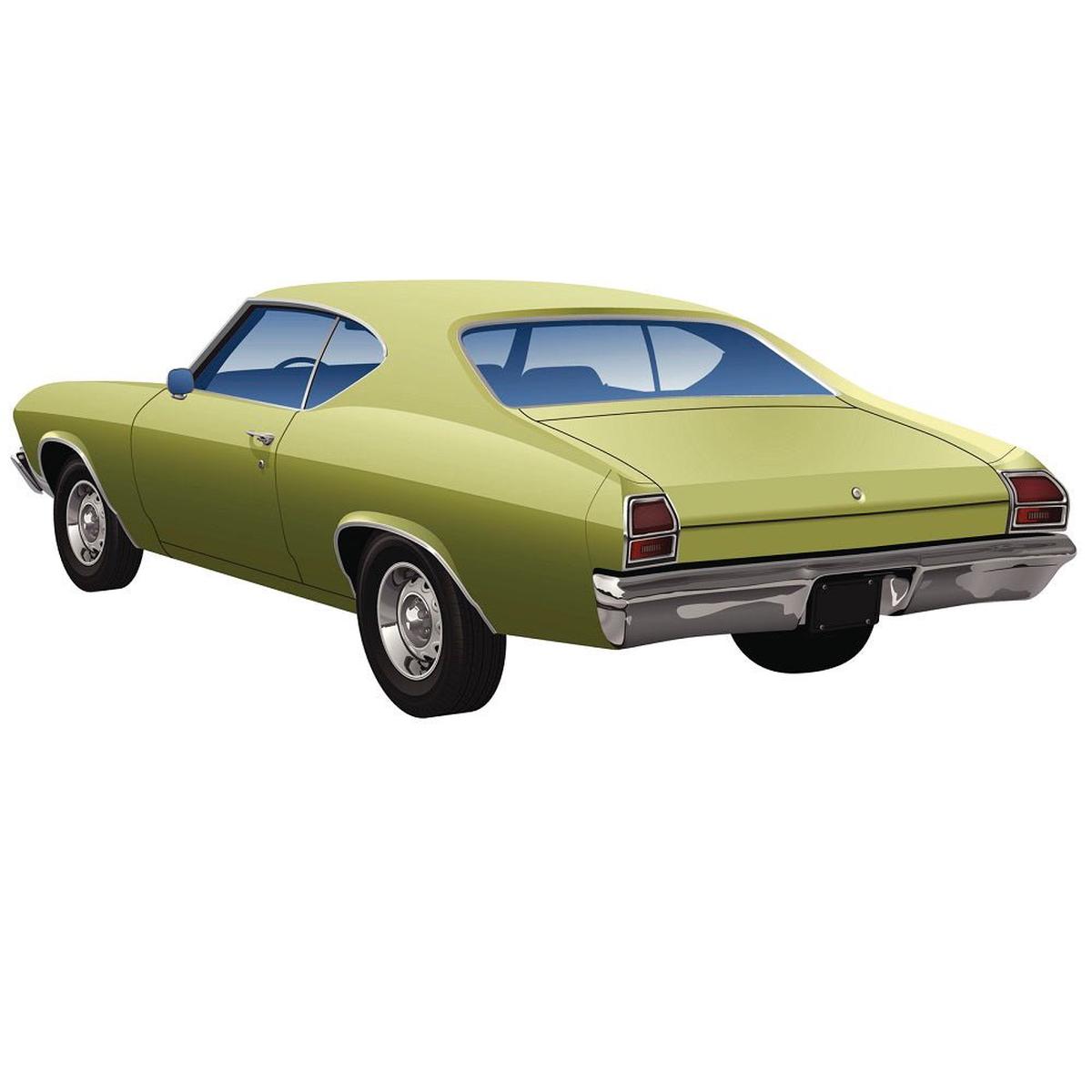 60s Muscle Car Fabric Panel